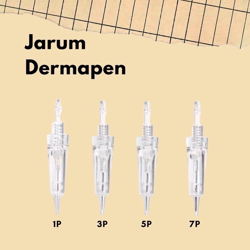 Jarum dermapen sulam Jarum Nano 36 12 Pin Needle Cartridge Mym Derma Pen Bayonet Bb Glow MTS BOPENGi