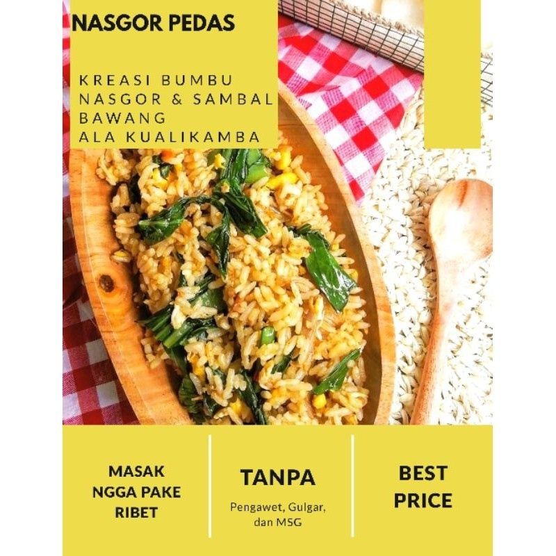 

Kualikamba Bumbu Nasgor dan Miegor 150 gr
