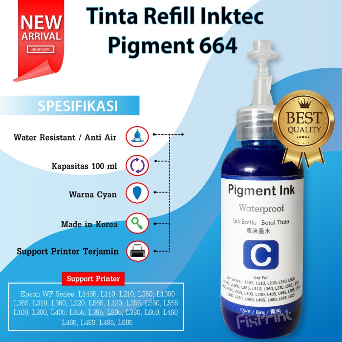 Tinta Pigment Epson Diamond Ink Photo Quality