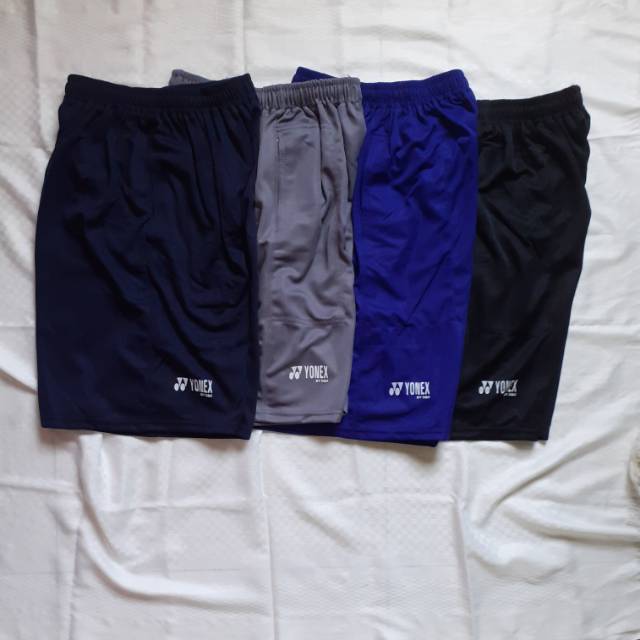 Celana kolor pendek pria wanita (Yonex)