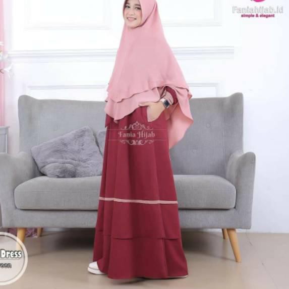 33X Shafa marwa by fania ( gamis only) LARIS