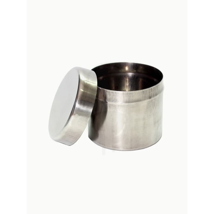 Dressing jar kom kapas 8 cm Stainless Steel / Dressing Jar 8cm / Tempat kapas