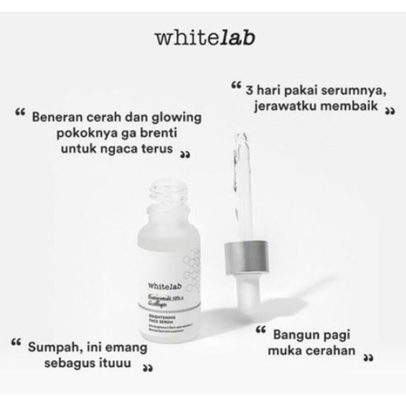 WHITELAB BRIGHTENING FACE SERUM