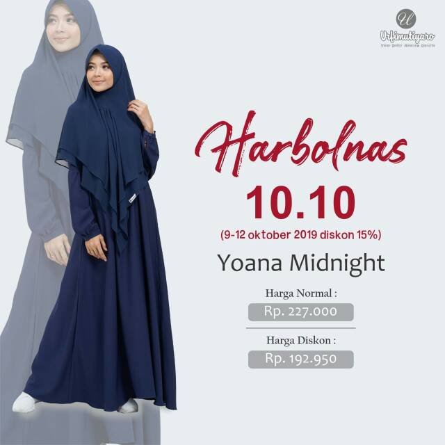 Gamis dress yoana