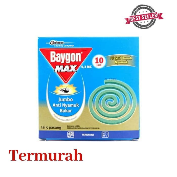 OABT NYAMUK BAKAR BAYGON COLI JUMBO MAX 5 s