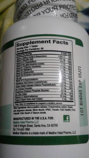 Vitamin Prenatal Halal Shopee Indonesia