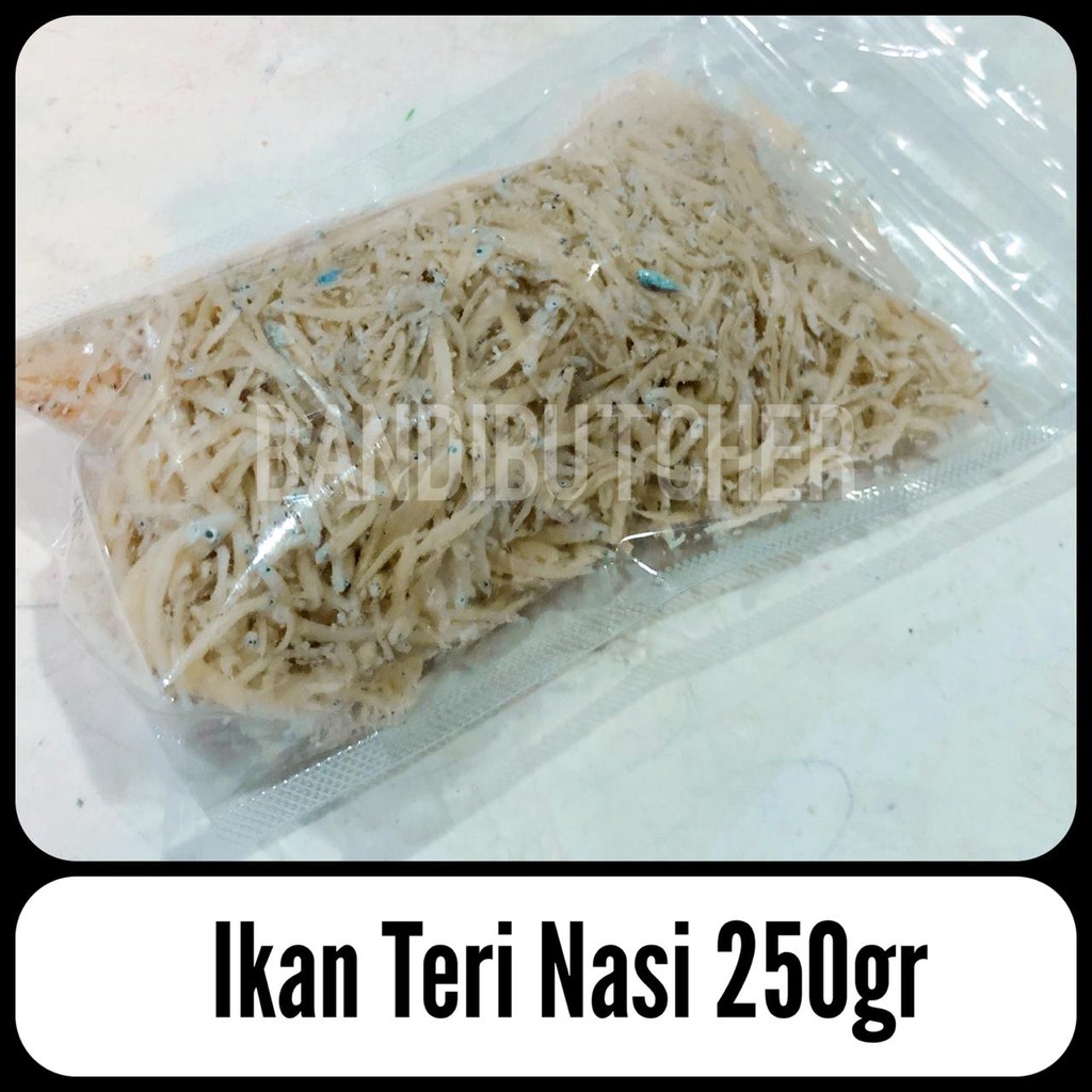 Teri Nasi - Ikan Teri Nasi 250 gr - Ikan Asin Teri Nasi