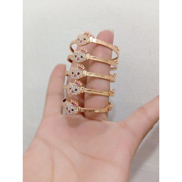 GELANG ANAK PERAK 925 ROSE GOLD