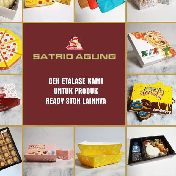 

HARGA PROMO !! Handle Box/Cupcake Box isi 1/ 8.5 x 8.5 x 8 Cuss..