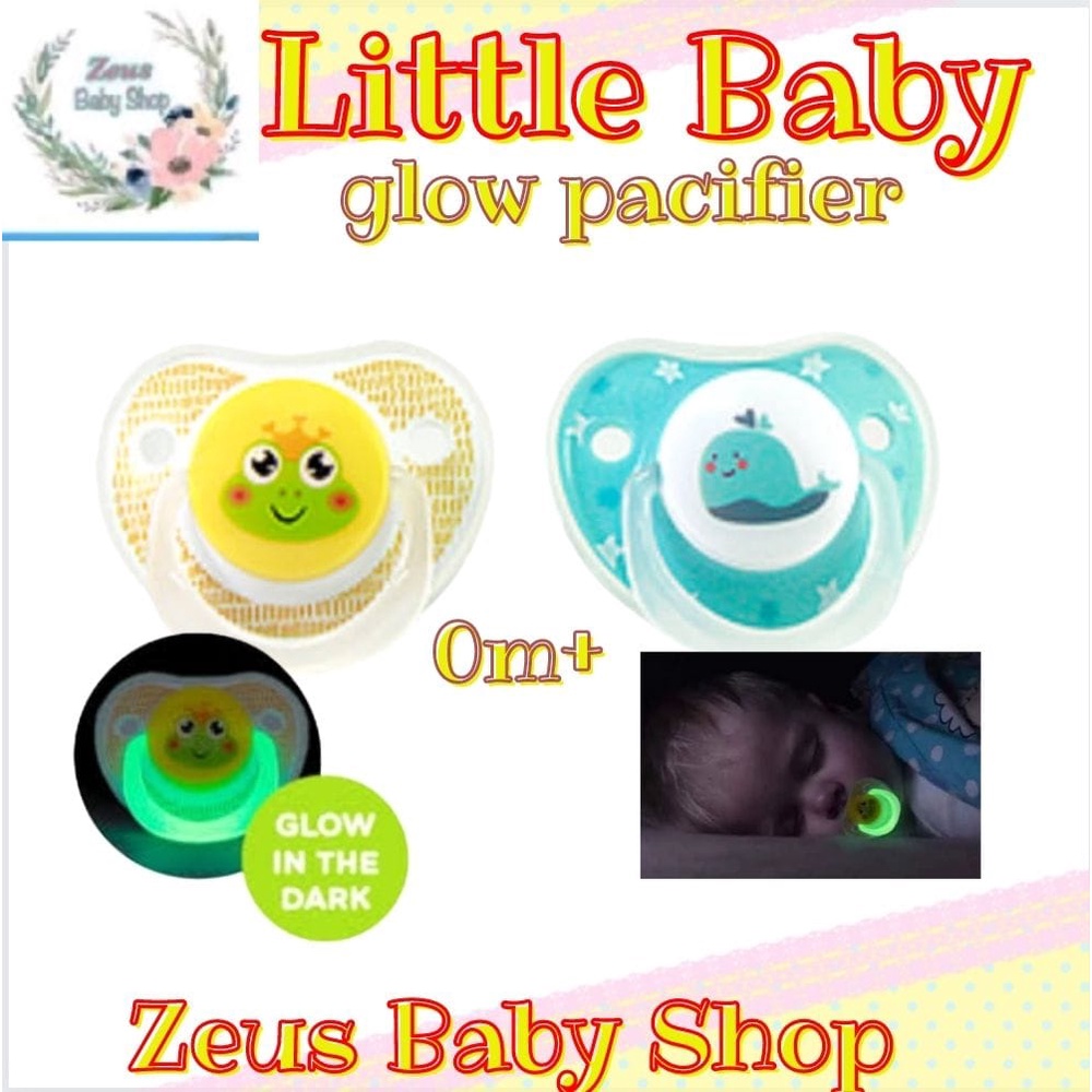 Little Baby empeng Glow in the Dark Pacifier [Empeng] empeng bayi Glow In the Dark