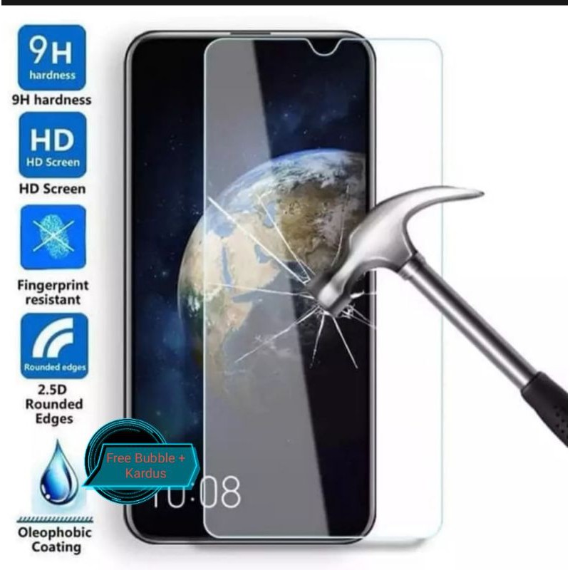 Realme U1 Q Q2 Q2i Pro V3 V5 V11 V13 V15 GT Neo Antigores Bening Tempered Glass Screen protector TG