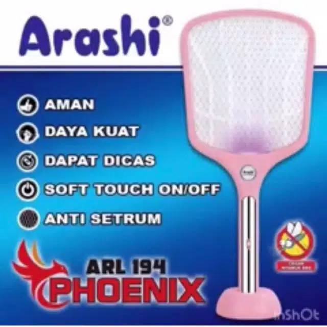 Raket Nyamuk Cas ARL 194 PHOENIX ARASHI