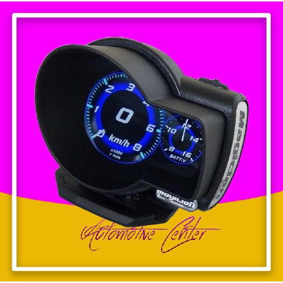 Indikator Tachometer Autometer DIGITAL Rpm Gauge oil water temperature Meter Mobil Racing Universal