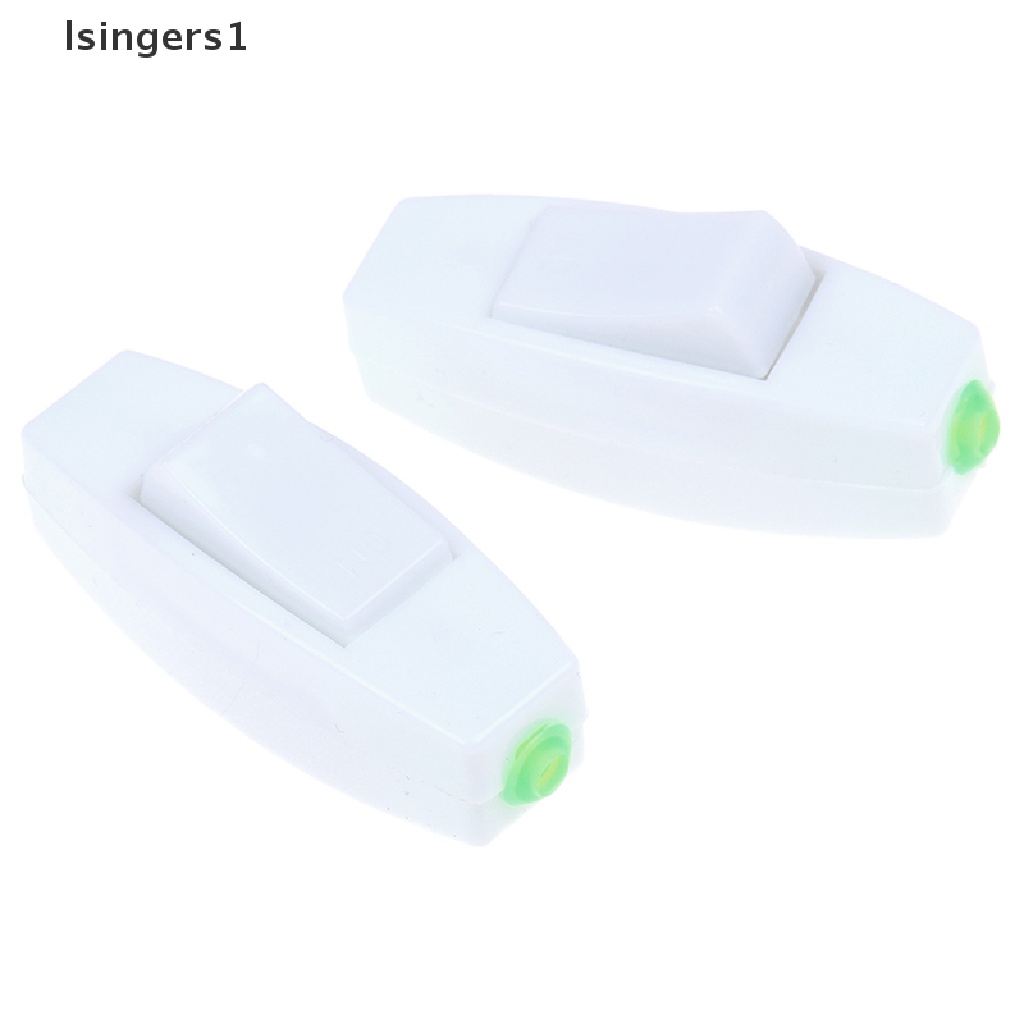 (lsingers1) 5pcs Saklar Rocker ON / OFF AC 110V 220V 6A Untuk Lampu Meja