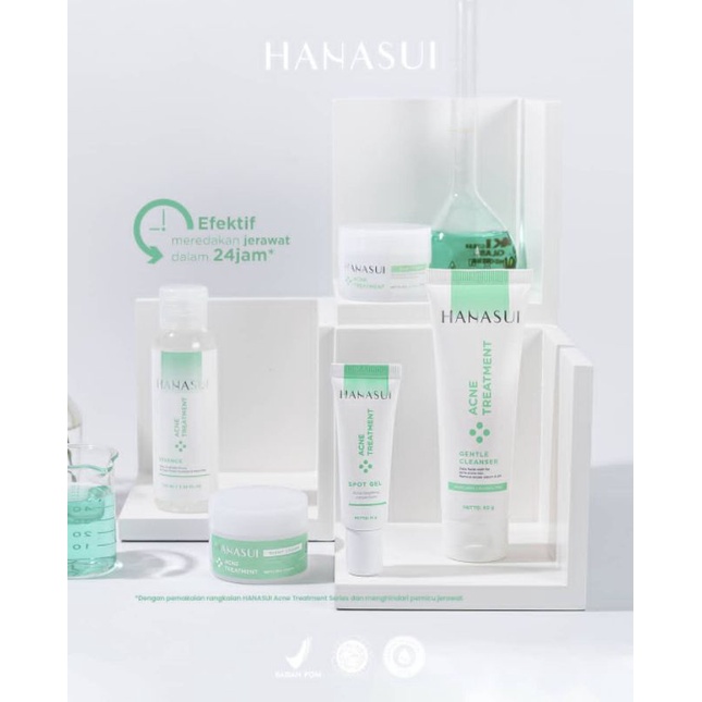 Jual PAKET HANASUI ACNE TREATMENT | Shopee Indonesia