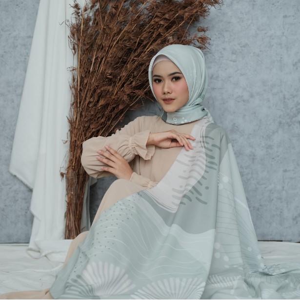 KERUDUNG SEGI EMPAT PRINTING MOTIF JILBAB SEGIEMPAT HIJAB SEGIEMPAT SCARF SHAKILA