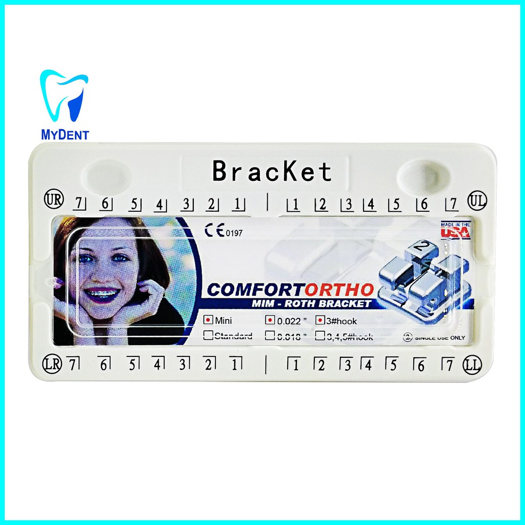 Bracket Behel gigi Comfort USA 022 roth
