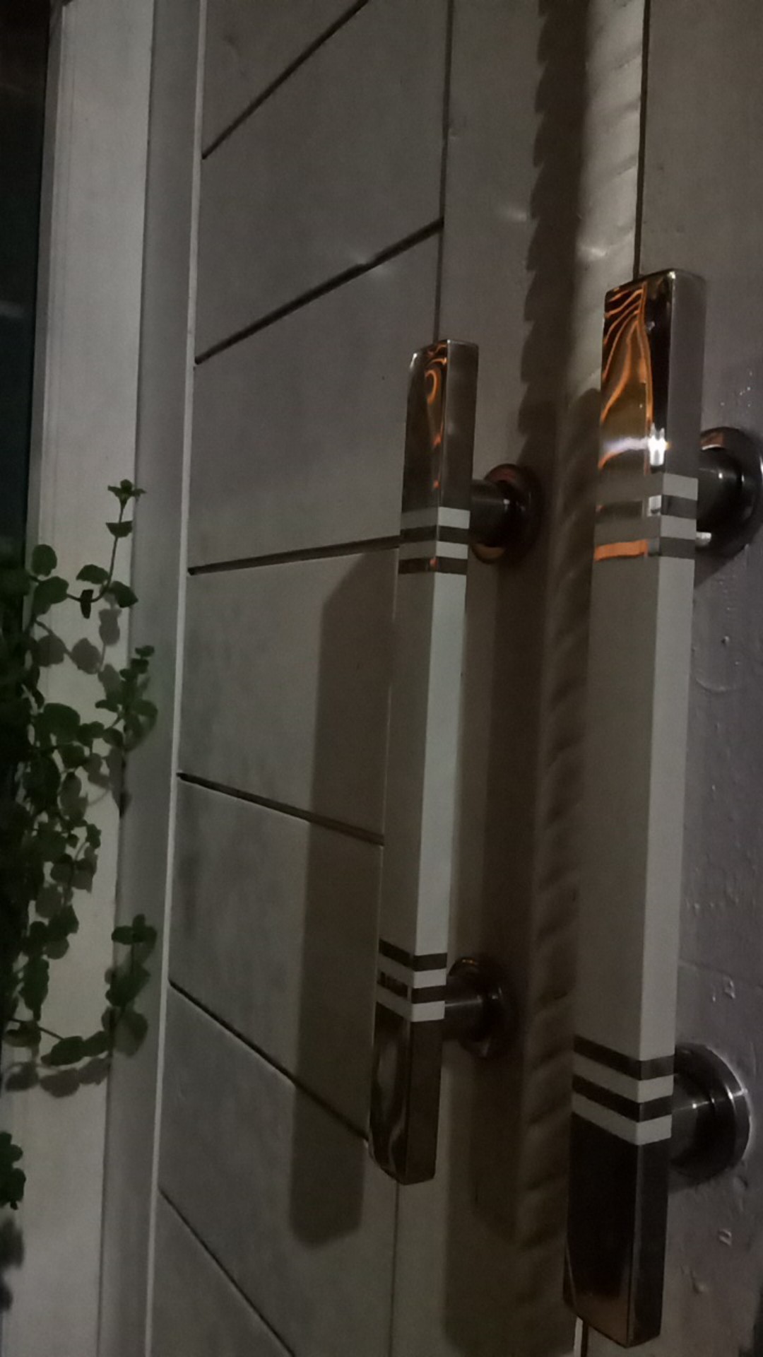 Handle Pintu Rumah Kotak 33 Cm White Putih Dof Kmb Stainles Tarikan Pintu Gagang Pintu Kunci Pintu