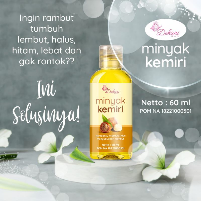 Minyak Kemiri gold penumbuh rambut Penebal Alis Penebal Rambut