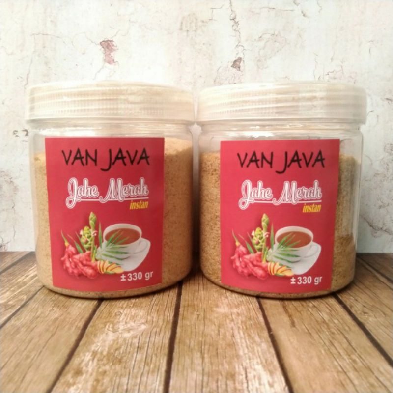 

Kemasan Baru Jahe Merah Van Java 330 gram / Jahe Merah / Temulawak plus / Kunyit putih