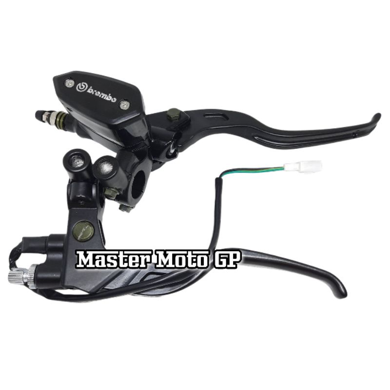 Master rem oval kopling E2 master brake pump 14mm E2 Master Rem Kopling Set Universal Motor, Beat, Vario, CBR 150R, Vixion, Aerox ninja , sonic fu