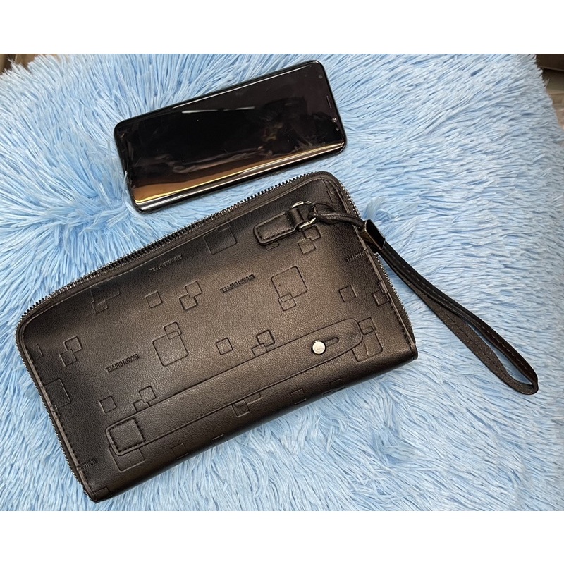 COD handbag braun buffel free pena clutch pria tas tangan premium import murah