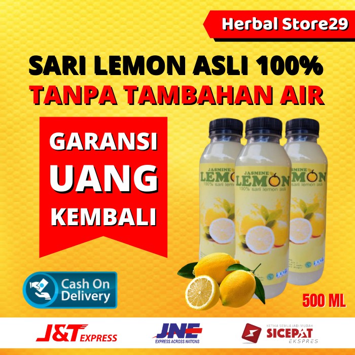 

Sari Lemon Asli Murni Minuman Diet 500 ML