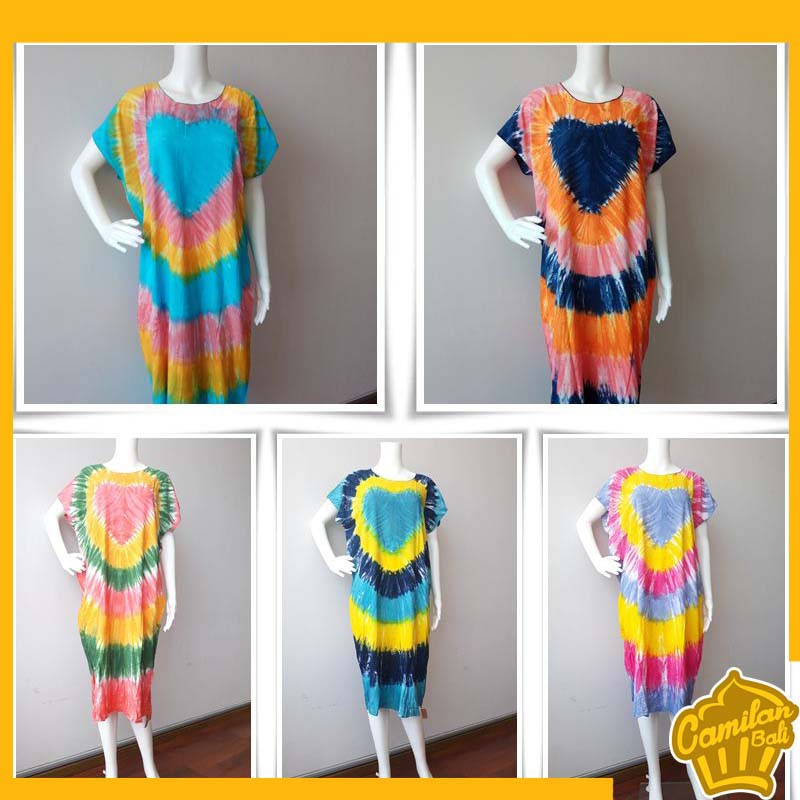 Daster Lengan Pelangi Baju Daster Panjang  Baju Khas Bali