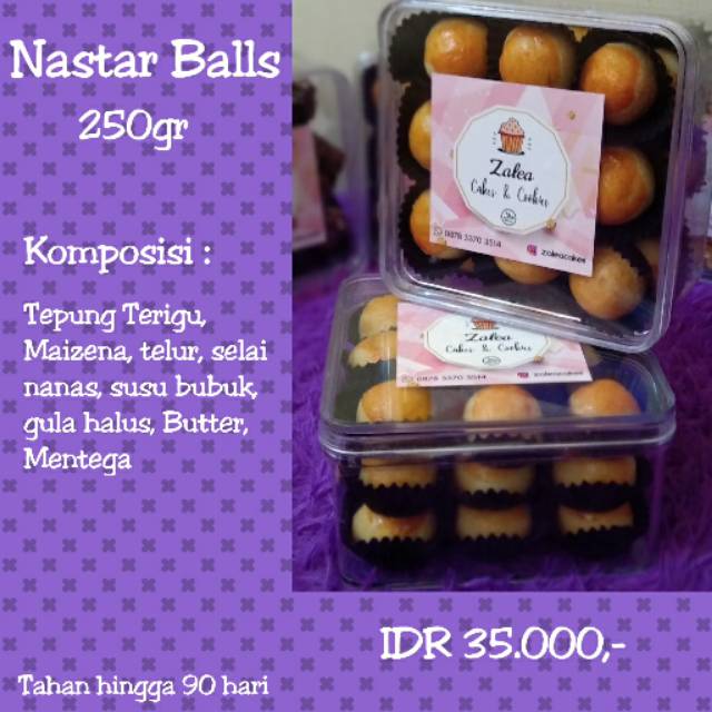 

Nastar Bals (Kue kering, kue lebaran)