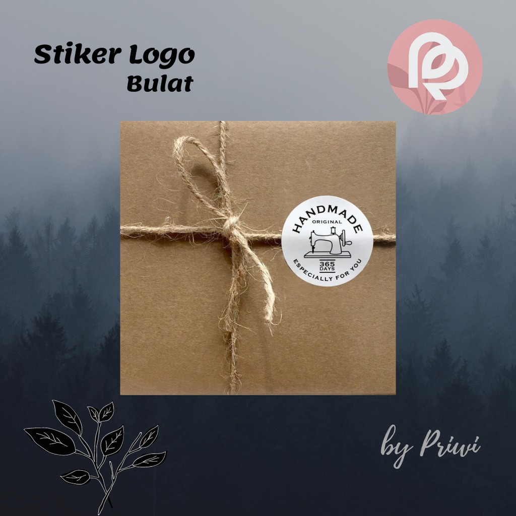 

[100 PCS] CETAK STIKER LOGO OLSHOP CUSTOM MURAH