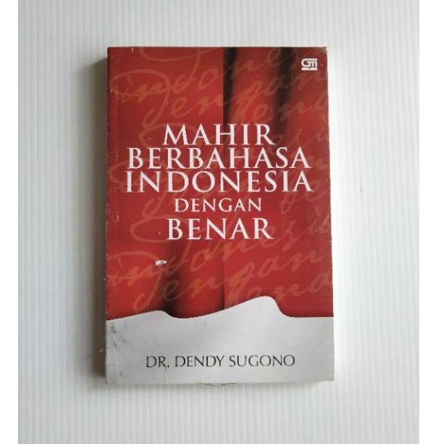 BUKU ORIGINAL buku berbahasa Indonesia dengan benar Penerbit Grasindo