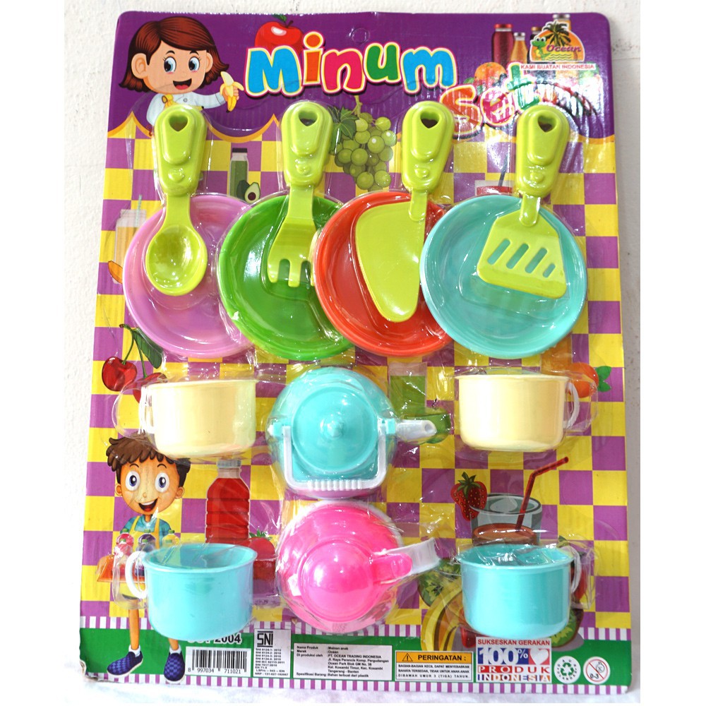 Mainan peralatan makan minum anak - Minum set