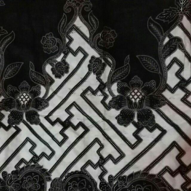 Zola_batik Couple Kebaya Brokat Selendang Ayushita - Monaka