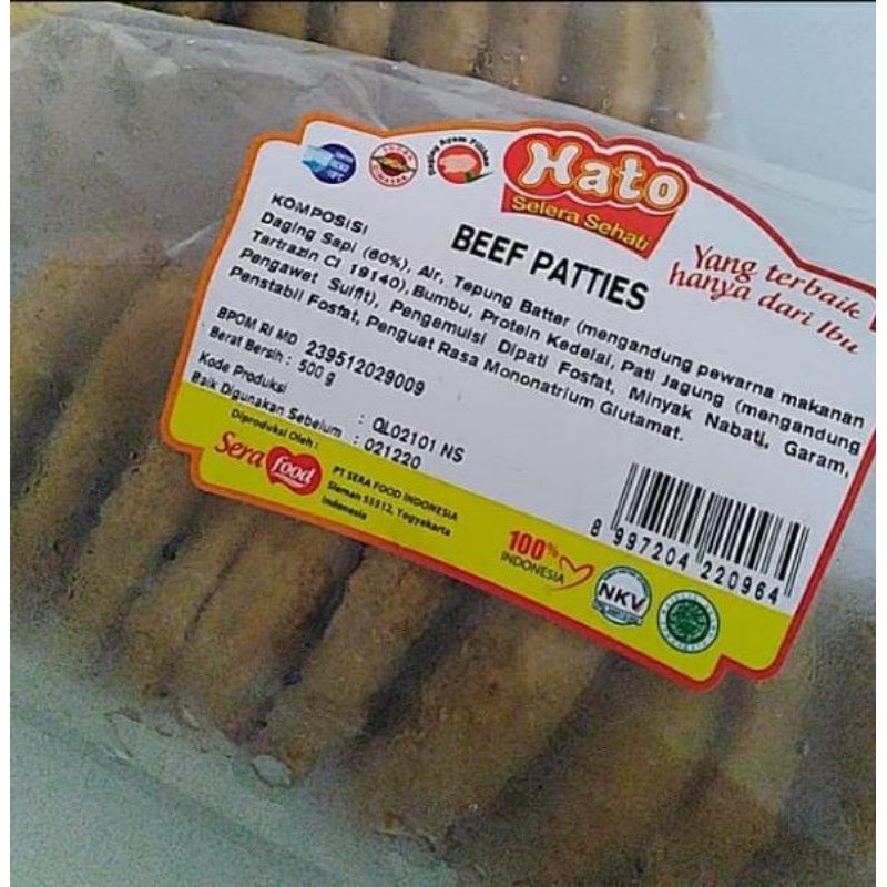 

Hato Beef Patties