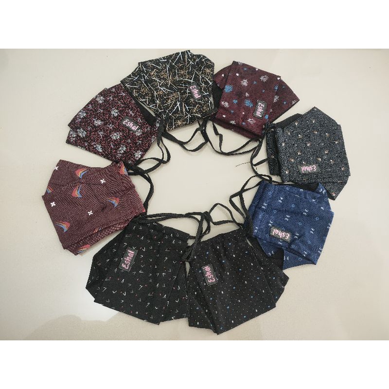 Masker Eshal/Masker Cantol/Masker 3D/Ready Stock