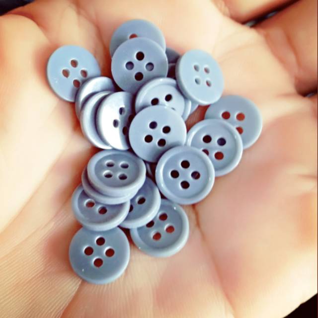 KANCING KEMEJA 11MM 1 LUSIN