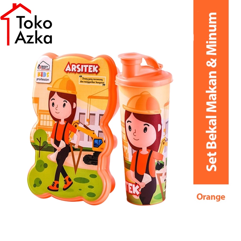 Torino Set Kotak makan dan Botol Minum