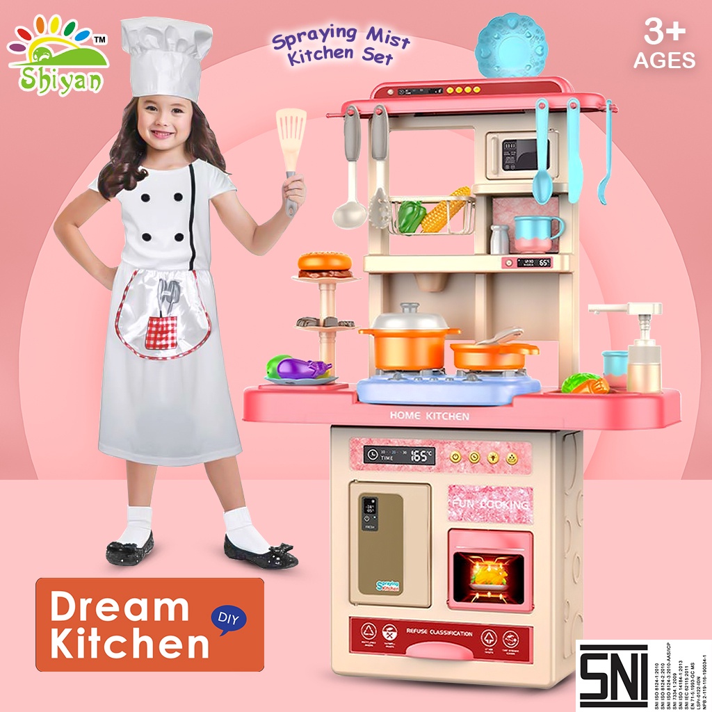 [Shiyan] Mainan masak masakan anak dengan wastafel mini / DIY mini dream kitchen set