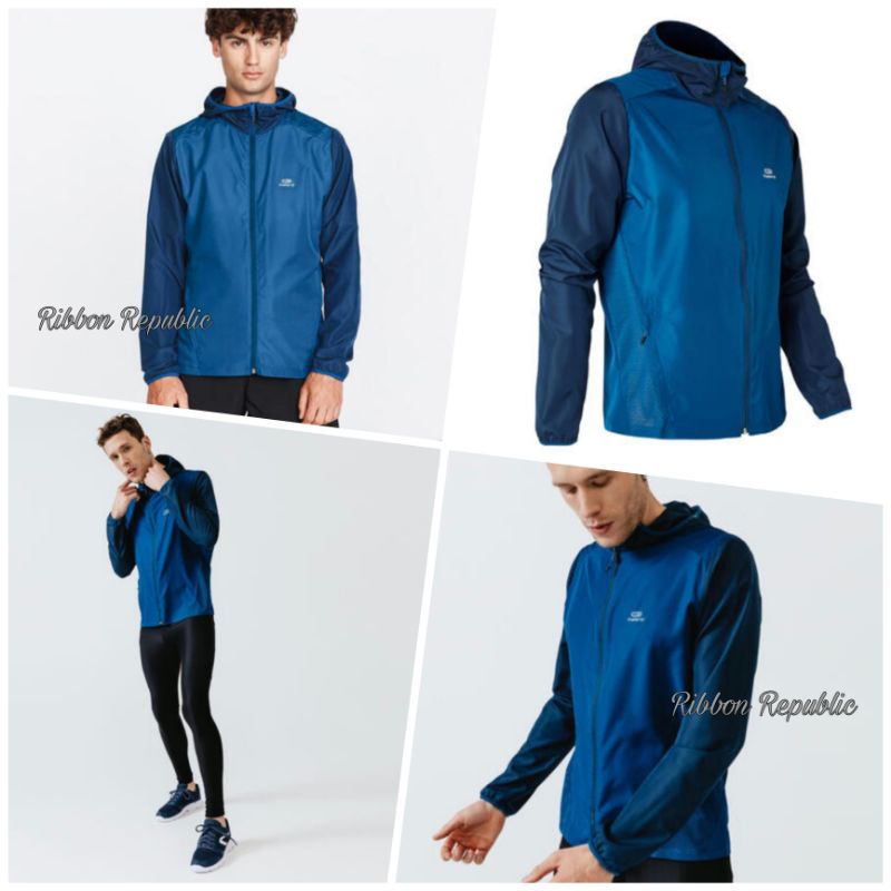 Kalenji Man Running Sport Jacket Jaket Parasut Lari Olahraga Pria Cowok Original High Quality