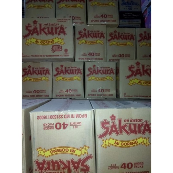 Mie goreng Sakura 1 dus