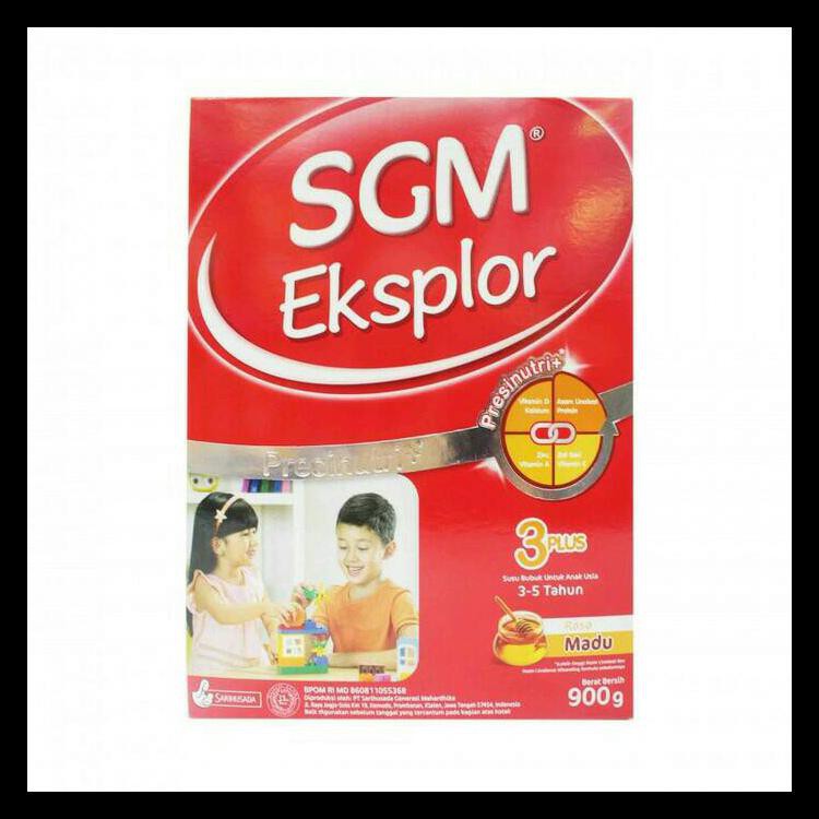 

LUCU SGM Eksplor 3+ Presinutri Madu Susu Formula (900gr)