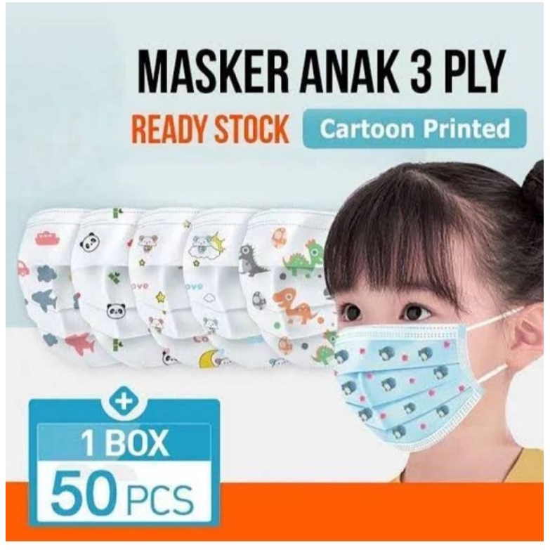 Masker Anak 3ply