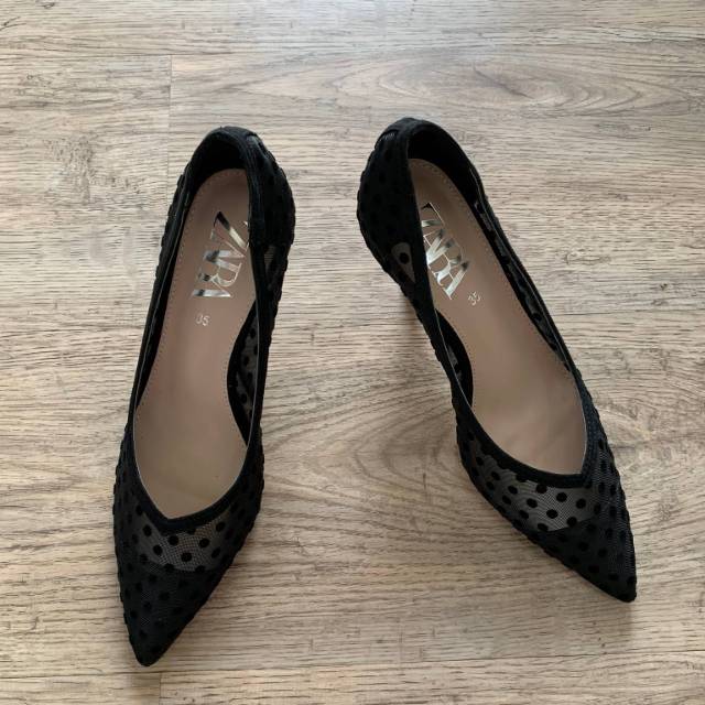Zara Polkadot Heels