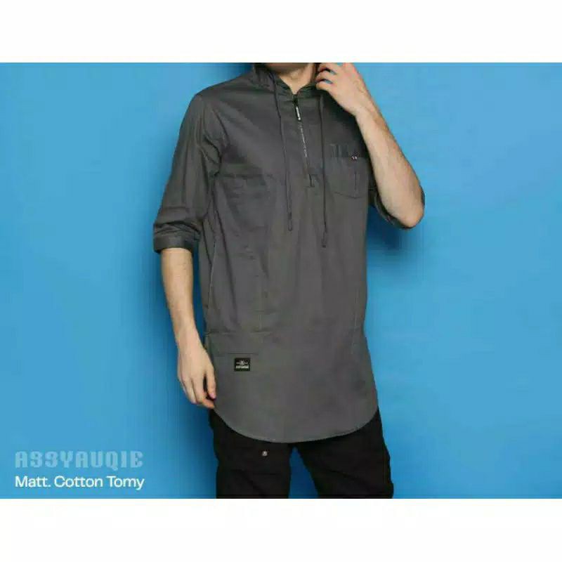 Gamis / Kurta Hodie 3/4 ASSYAUQIE original