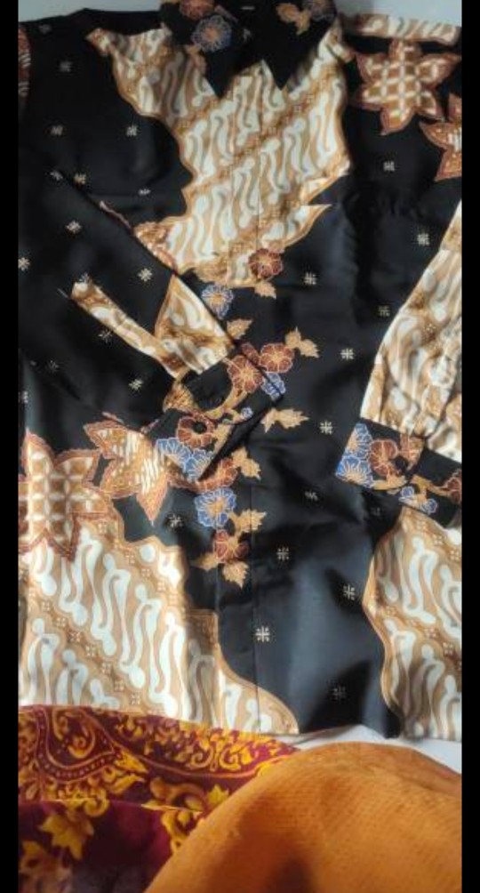 Batik Tulis Semi Sutra Original | Kemeja Batik Highclass | Batik Ekslusif | Baju Batik Halus  Ori