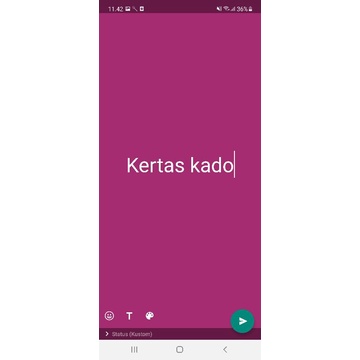 

kertas kado khusus buat tambahan order tas