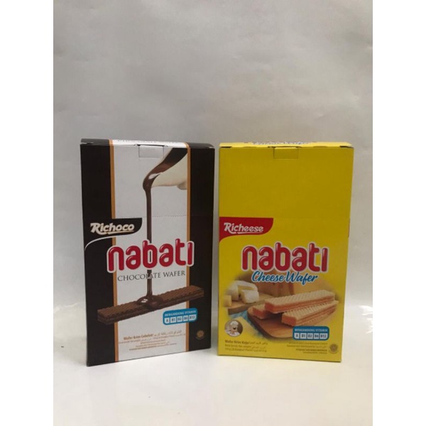 

Nabati coklat & keju 1box isi 20pcs