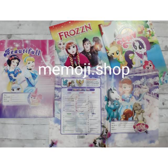 

Sampul Buku Tulis Kwarto Cewek Fancy (20 lembar)