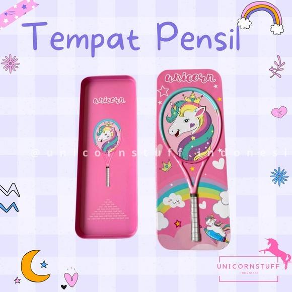 

Tempat Pensil Unicorn Cewek Kotak Pensil SET Isi Stationery Alat Tulis
