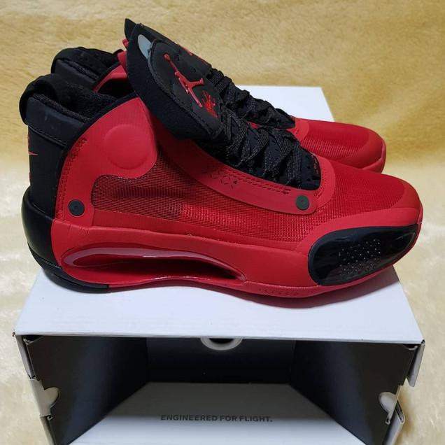 ✨ GROSIR SEPATU BASKET✨ SEPATU BASKET NIKE AIR JORDAN 34 INFRA RED 23 / AIR JORDAN XXXIV PE